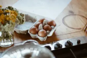 white spot egg yolk